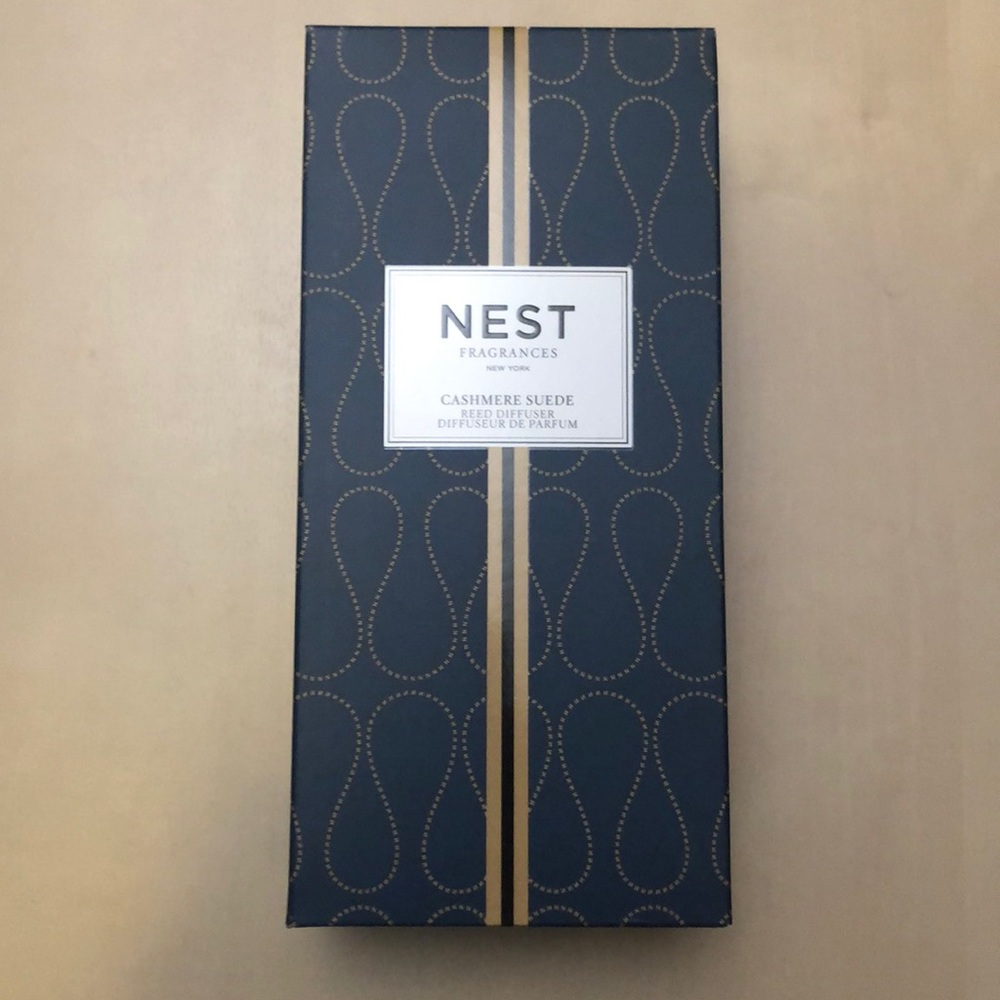 Nest fragrances reed diffuser cashmere suede new